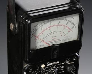 Simpson 260 Analog VOM Meter Multimeter
