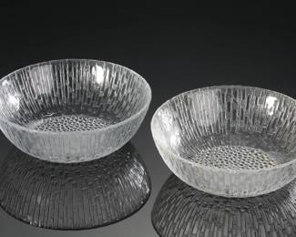 Lot of 2 iittala Ultima Thule Bowls 
