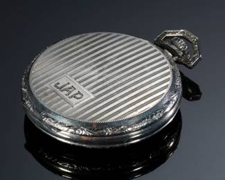 1912 Hampden 312 Model 5 Pocket Watch  21 Jewels 12S
