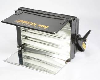 Lot of 2 BALCAR EI 200 Imaging System Professional Photography Light Fluorescent 81126 Quad EI N.7681 Photo Studio Light
