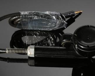 Vtg Shure Crystal Bakelite Model SW109 Microphone WWII 
