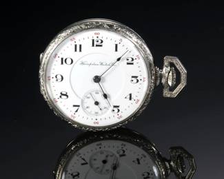 1912 Hampden 312 Model 5 Pocket Watch  21 Jewels 12S
