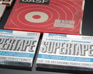 Lot of 9 Vintage Reel to Reel Tapes 
