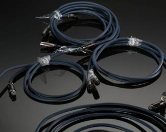 Lot of 11 Audio Quest Audio Truth Lapis 3 XLR Interconnect Cables
