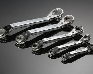 5pc MAC Tool SAE Ratcheting Offset Wrench Set ROW
