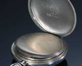 1943 Elgin 594 Model 7 Pocket Watch 16s Montgomery Dial
