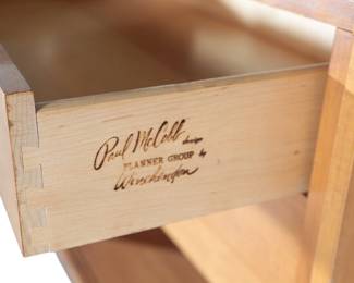 Vintage MCM Paul McCobb Planner Group for Winchendon 1594 Credenza Console & 1515 Cabinet   
