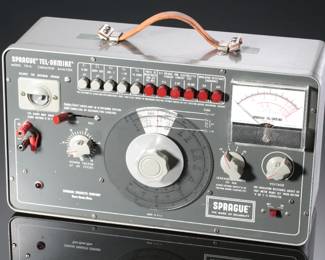 Sprague Tel-ohmike TO-6 Capacitor Analyzer Test Equipment 
