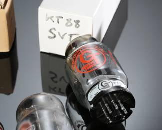Lot of 7 Vintage Vacuum Tubes Power KT88 EL34 GENALEX Amperex
