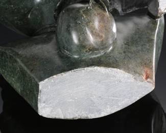 *Original* African Bust Sculpture Carved Stone Shona Sculpture #2  S. Nyakusengwa