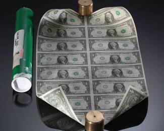 1993 Uncut Currency One Dollar Bill Full Sheet
