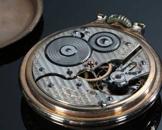 1927 Hamilton 992 Model 2 Pocket Watch 10k GF 21 Jewel 16s BOC Montgomery Dial Railroad Grade 
