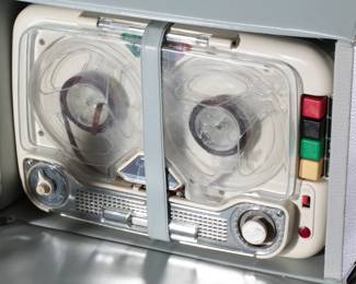 Vintage Geloso 258-A Reel-To-Reel Tape Player/Recorder Deck Made in Italy 
