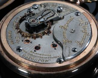 1912 Illinois Bunn Special Model 6 Pocket Watch 23 Jewel 18s 
