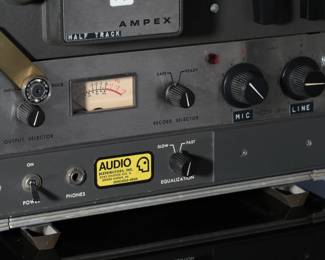 Ampex AG600 Portable Reel-to-Reel Tape Deck Player AG-600
