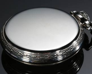 1927 Illinois Bunn Special Type III Model 14 60 Hr. Pocket Watch 14k White Gold Filled 21 Jewels 16s
