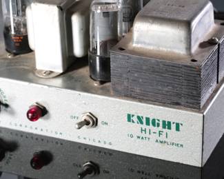Vintage Knight Hi-Fi 10 Watt Tube Amplifier 6V6GT Amp&nbsp;
