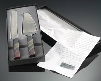 Santa Fe Stoneworks Custom Serving Set Cake Knife
