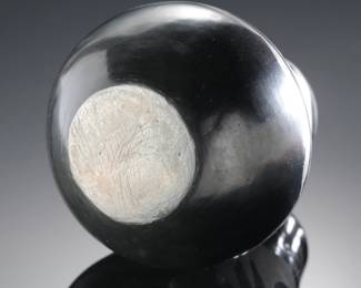 San Ildefonso Avanyu Serpent Vase Native American Pottery 
