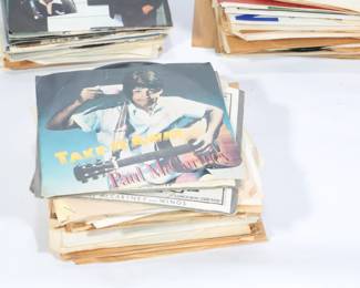 Lot of 150 1970s-1980s Vintage 45 RPM Records Rock Country Etc #3
