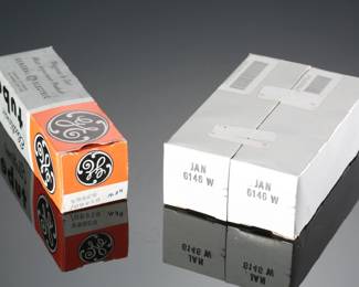 Lot of 3 Vintage 6146B/8298A Vacuum Tubes 
