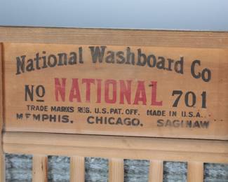Antique National Washboard Co No. 701
