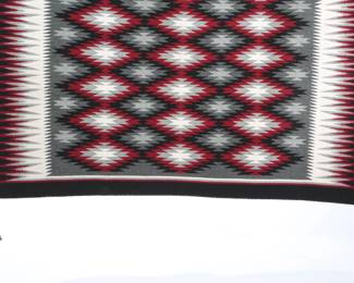 Navajo Rose Claw Chinle Eye Dazzler Rug Native American Art  #2
