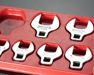 11pc Snap-on FCO Open-End Crowfoot Wrench Set 3/8”
