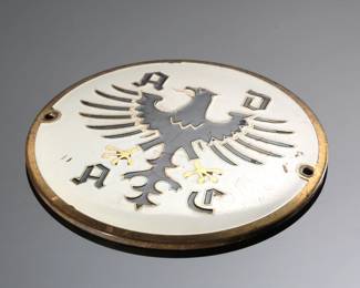 Vintage ADAC German Grill Badge Allgemeiner Deutscher Automobil-Club 
