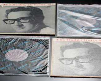 Lot of 2 The Buddy Holly Story Coral Records CRL 5729 LP Records 
