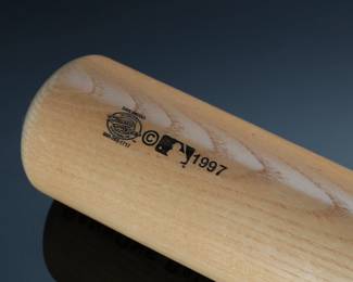 *Signed* Jerry Colangelo Arizona Diamondbacks Signed Baseball Bat 1998 Inaugural Season 
