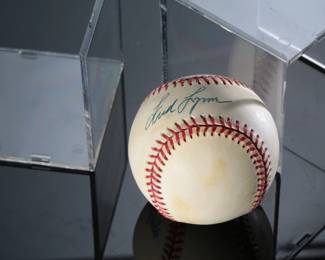 Fred Lynn Signed Official MLB Baseball Mvp Roy Autograph Boston Red Sox MLB
