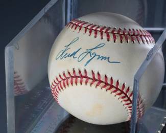 Fred Lynn Signed Official MLB Baseball Mvp Roy Autograph Boston Red Sox MLB
