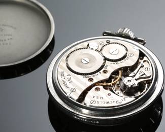 1953 Hamilton 992B Model 5 Pocket Watch 16S 21 Jewel Railroad Grade 
