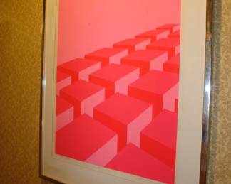 MARKO SPALATIN (American, b. 1945) Sik, 1969 Screenprint on paper - 21" H x 16.5" W