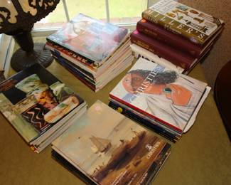 Auction catalogues and art books