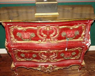 Painted French Louis XVI Commode