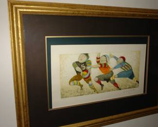 Graciela Rodo Boulanger signed original lithograph