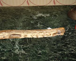 Eskimo inuit art - carved bone