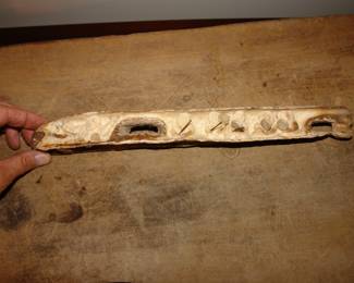 Eskimo Inuit Bone Carving