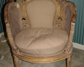 Louis XVI Bucket Chair