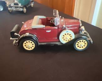 Vintage Toy Cars - 1931 Ford Model A Convertible Coupe