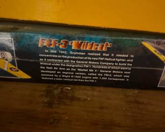 Model Airplane Kit F4F3 wildcat