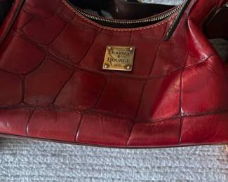 Dooney & Bourke Red Vintage Shoulder Bag