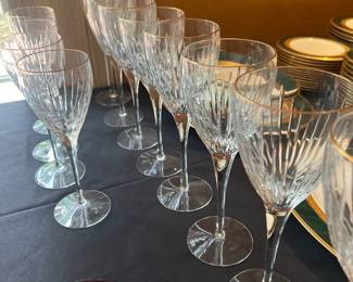 crystal stemware
