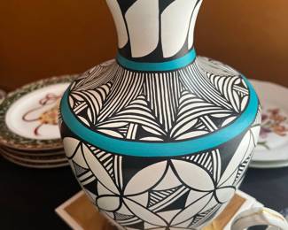 Native American Painted Vase