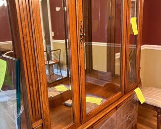 Solid Wood China Cabinet