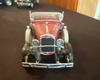 Vintage Toy Cars - 1931 Ford Model A Convertible Coupe