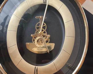 skeleton movement wall clock seiko