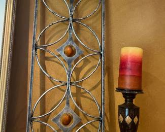 Metal Floral Wall Decor